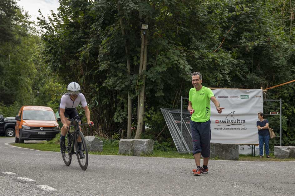 180km sind abgespult, nur noch den rechten Rank erwischen